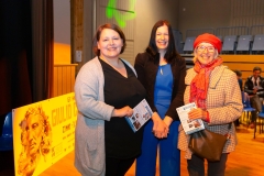 25/04/2024. FREE REPRO. Pictured are Claudia Czerny of Blossom and Berry, Caroline Fletcher O'Connor, Ballyin House and Lynne Glasscoe, Green Party at Lismore Heritage Centre - for the local launch of Blackwater Valley Opera Festival (27 May - 3 June 2024). The festival week is packed with musical and classical performances; 22 events at 11 venues, including the headline opera Giulio Cesare performed in the grounds of Lismore Castle, Waterford for four glorious nights with dining available. Further information and tickets at blackwatervalleyopera.ie. Photograph: Patrick Browne