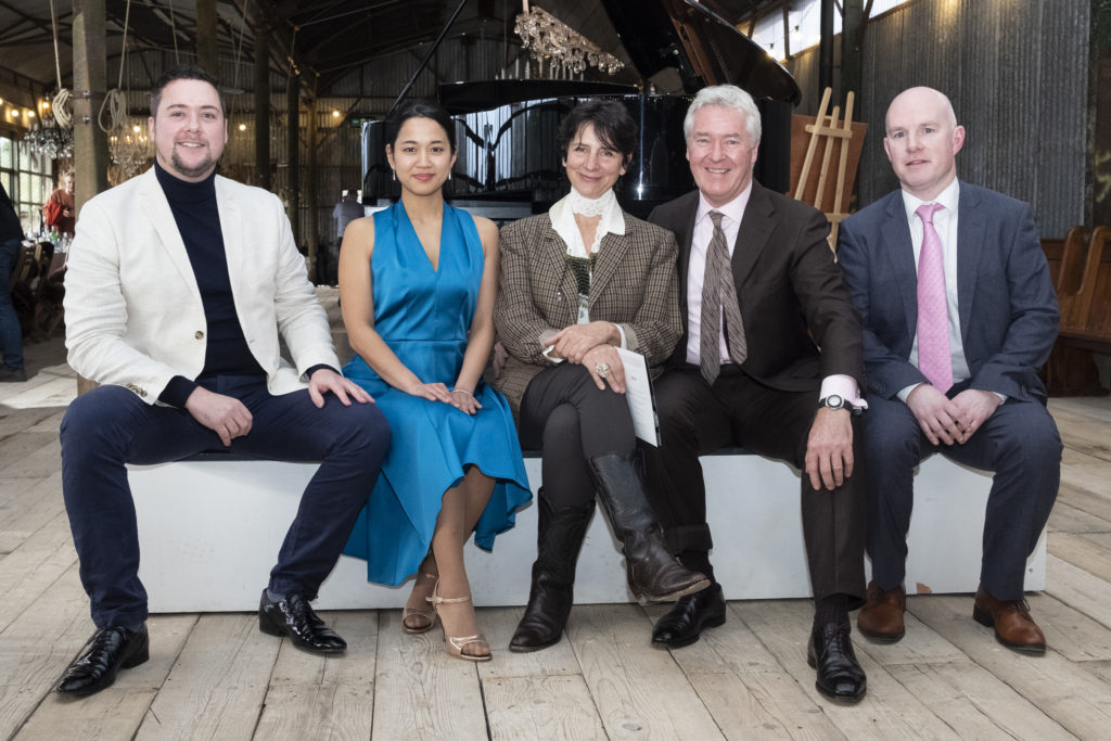 Darren, Naho, Gianni, Michael and Eamonn at the blackwater valley opera festival launch