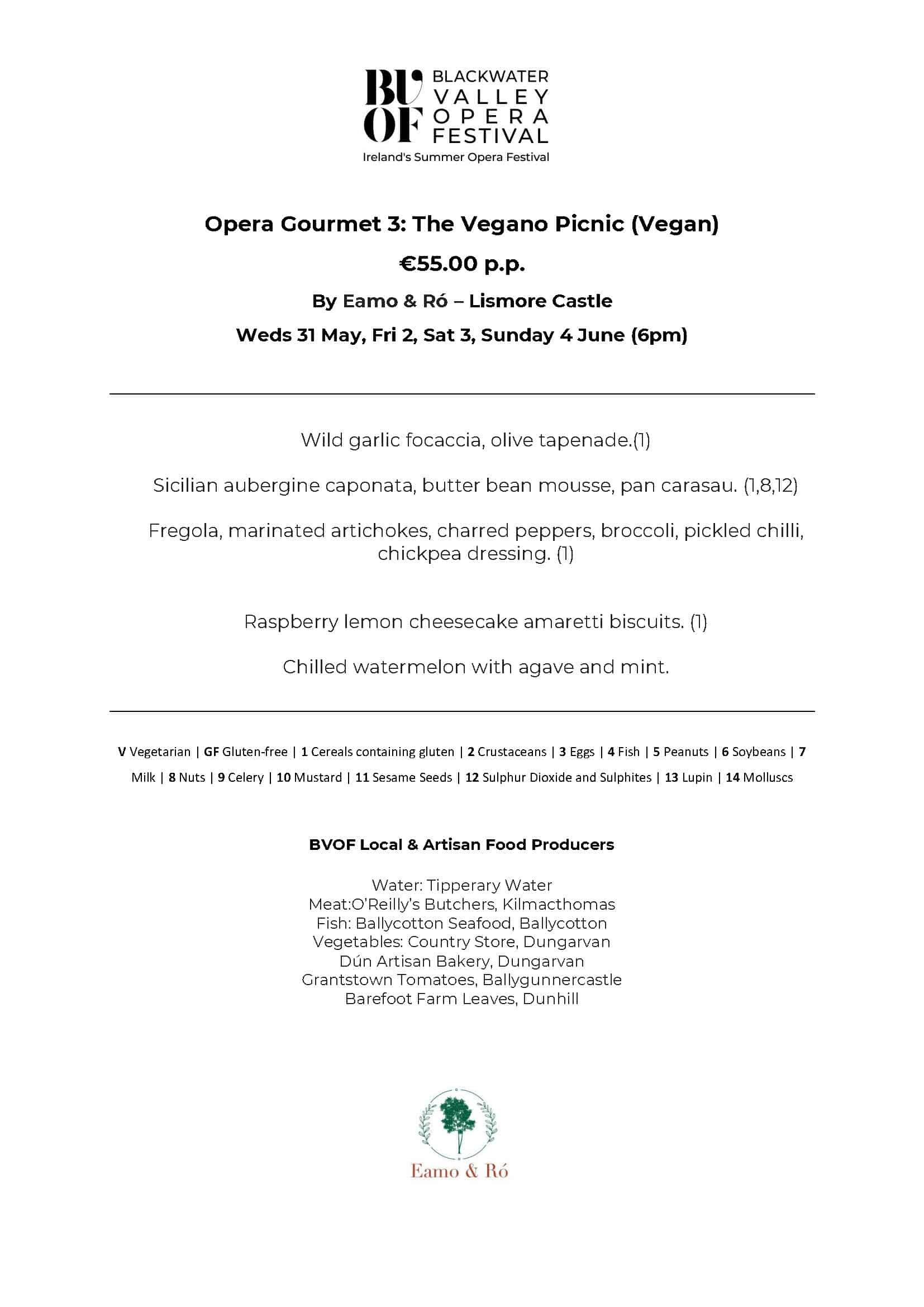 Opera Gourmet 3 The Vegano Picnic (Vegan)