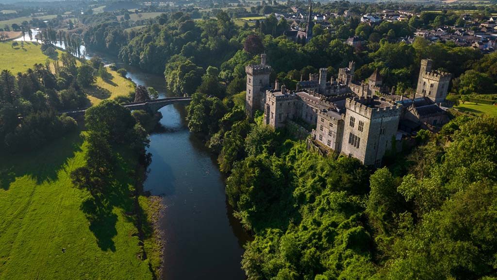 Lismore Castle From Above
