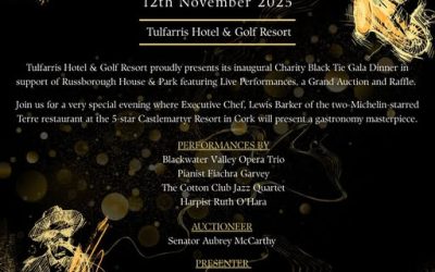Black Tie Gala at Tulfarris in support of Russborough House & Park